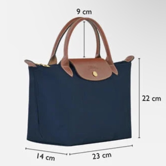 Longchamp Le Pliage Purple Tote Bag size Smalll - Picture 7 of 7